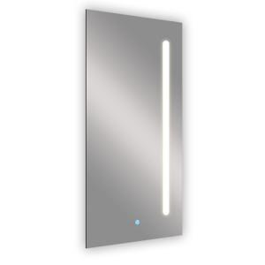 Espejo de baño con luz led push 45 x 90 cm