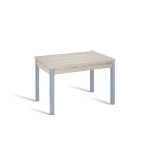Mesa de cocina extensible madera olmo de 110 a 170 cm beige