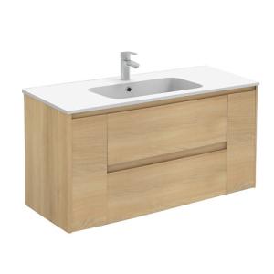 Mueble de baño con lavabo alfa roble 120x45 cm