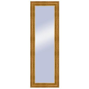Espejo enmarcado rectangular adele dorado 135 x 45 cm