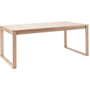 Mesa de jardín extensible de madera solaris marrón de 180/2…