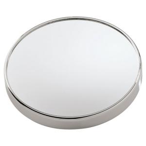 Espejo cosmético de aumento x 3 gris / plata