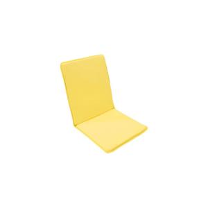 Cojín de silla exterior naterial bigrey amarillo 97x47 cm