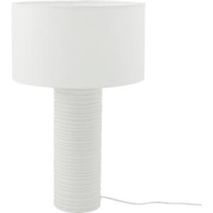 Lámpara de mesa ciro blanca