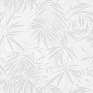 Papel pintado aspecto texturizado naturaleza hojas 8211 gris