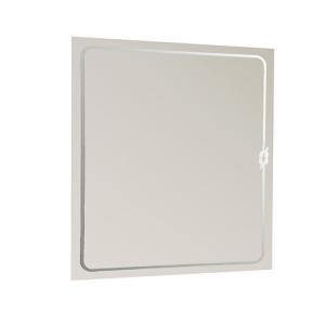 Espejo de baño knot gris / plata 60 x 75 cm