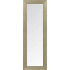 Espejo enmarcado rectangular estriado oro 155 x 52 cm