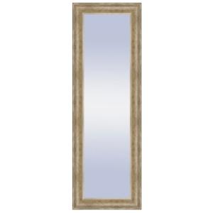 Espejo enmarcado rectangular amelie plata 148 x 48 cm