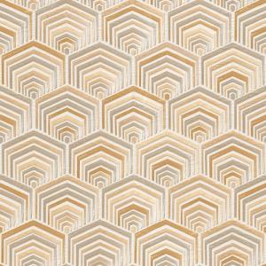 Papel pintado aspecto texturizado geométrico 120042 beige