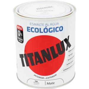Esmalte de agua titanlux blanco mate 250 ml