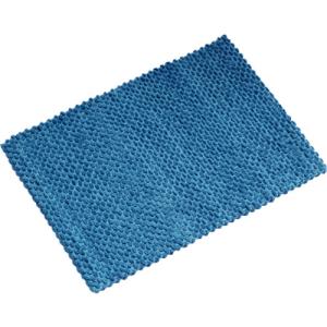 Alfombra de baño rectangular pampa 40x60 cm azul