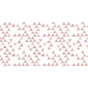 Revestimiento adhesivo mural infantil rosa piramide de1 x 2m
