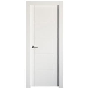 Puerta noruega plus blanco de apertura derecha de 72.50 cm