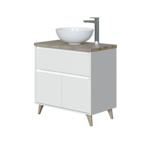 Mueble de baño con lavabo ona blanco 80x46 cm