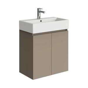 Mueble de baño con lavabo Espacio Xs verde 40x22 cm