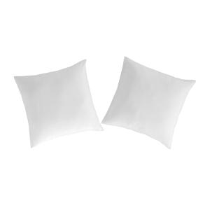 2 fundas de almohada 65x65 blanco