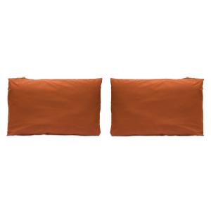2 fundas de almohada de algodón 50x75 cm caldera