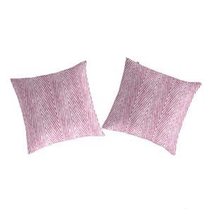 2 Fundas de almohada de algodón ADDISON B 65x65 cm multicol…
