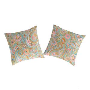 2 Fundas de almohada de algodón ARGUN A 65x65 cm multicolor
