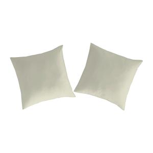 2 Fundas de almohada de algodón percal PURE 65x65 cm verde…