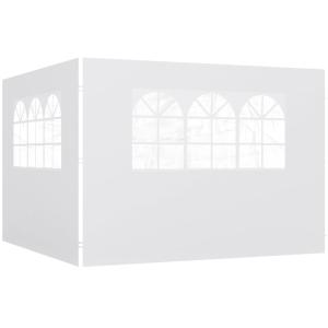 2 paredes parte laterales 295x200x0.01 cm blanco