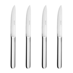4 cuchillos para carne Acero Inoxydable Acero