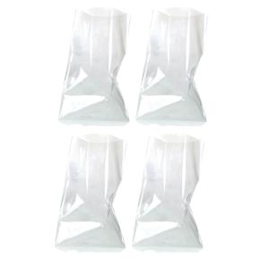 40 bolsas de comida transparentes 19 x 11 cm