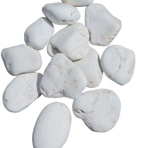 5 bolsas de piedras blancas de 10 kg
