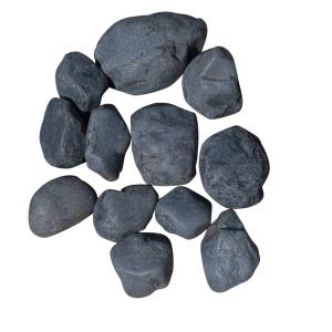 5 bolsas de piedras negras de 15 kg