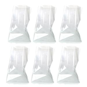 60 bolsas de comida transparentes 19 x 11 cm