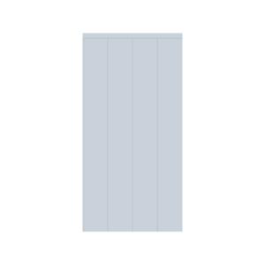 Adhesivo de vinilo boiserie azul 50x100 cm