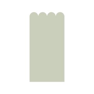 Adhesivo de vinilo festón verde 50x100 cm