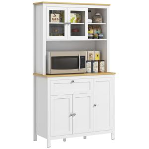 Alacena de cocina 100x40x180 cm blanco