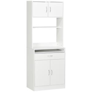 Alacena de cocina 70x40x180 cm blanco