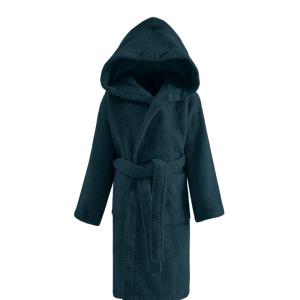 Albornoz infantil con capucha 400 g/m² Dril 12/14 años