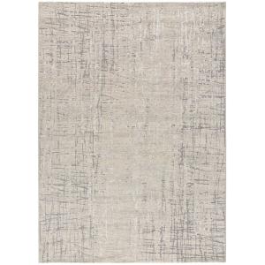 Alfombra abstracta con texturas en tonos grises, 133x190 cm