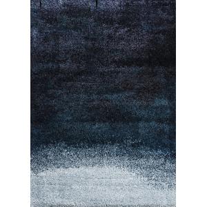 Alfombra abstracta y contemporánea azul 120x170, oeko-tex®