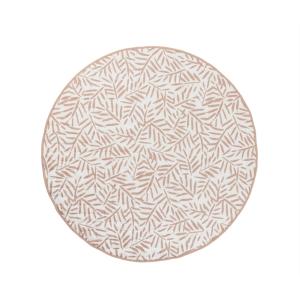 Alfombra acogedora  Concha marina – algodón orgánico redond…