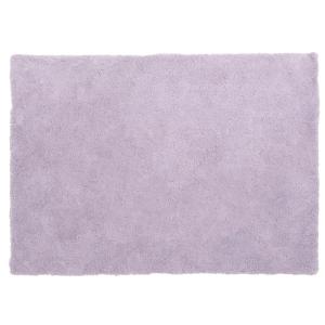 Alfombra afelpada violeta de pelo largo, 120x170