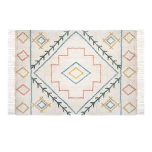 Alfombra algodón blanco 120x170cm