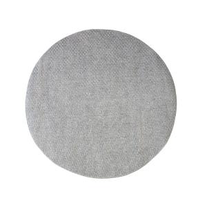 Alfombra aspecto yute gris d160