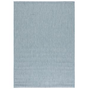 Alfombra azul/gris 160 x 231 cm