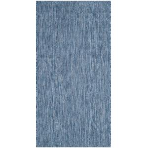 Alfombra azul marino 122 x 170 cm