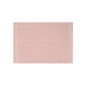 Alfombra baño algodón egipcio rosa claro 50x70