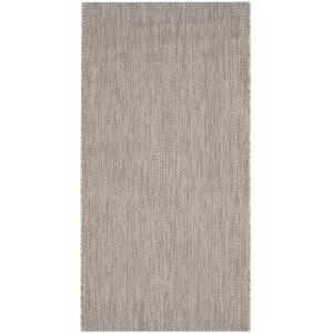Alfombra beige/beige 79 x 152 cm