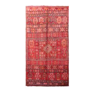 Alfombra berbere marroquí pura lana 182 x 335 cm