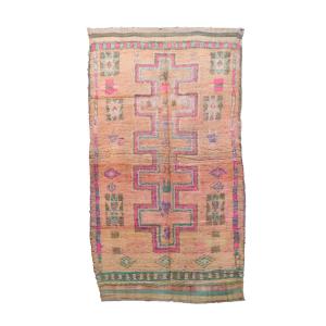 Alfombra berbere marroquí pura lana 185 x 325 cm