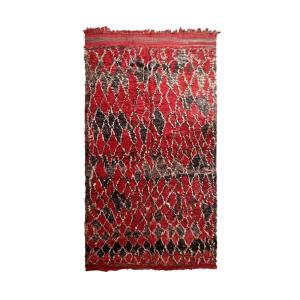 Alfombra bereber marroquí de pura lana 200 x 336 cm