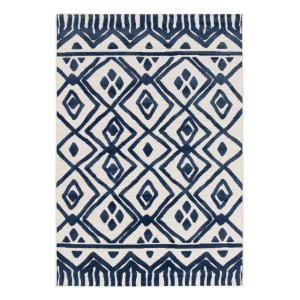Alfombra con motivos étnicos y efecto esculpido 160 x 230…