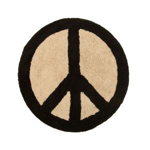 Alfombra de algodón simbolo paz 90